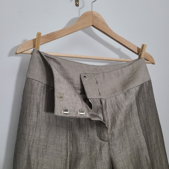 Jones New York Wide Leg Linen Pants - Picture 4 of 10